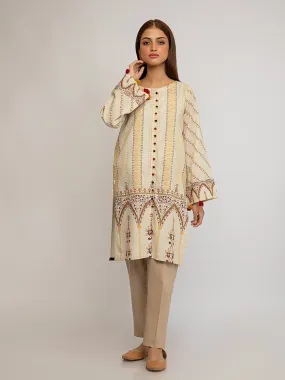 1pc Casual Khaddar Pret (EX-W22-J-001)