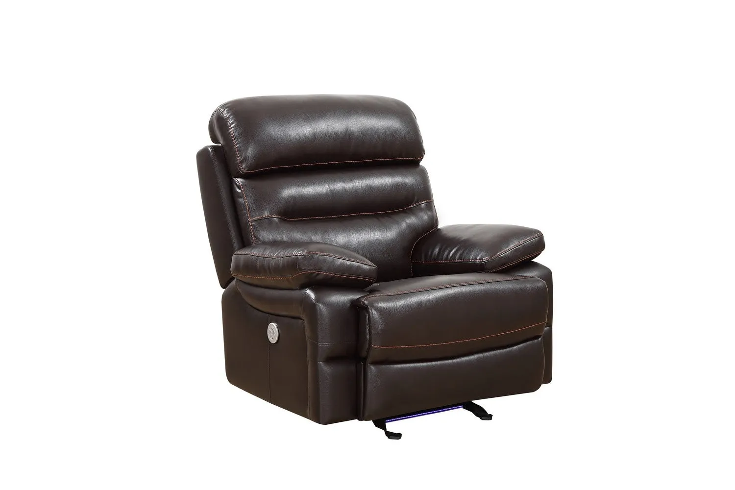 43 X 40 X 41 Brown  Power Reclining Chair