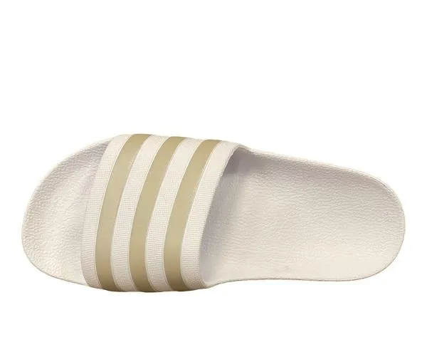 Adidas Adilette Aqua EF1730 core white-platinum slipper for sea and pool 