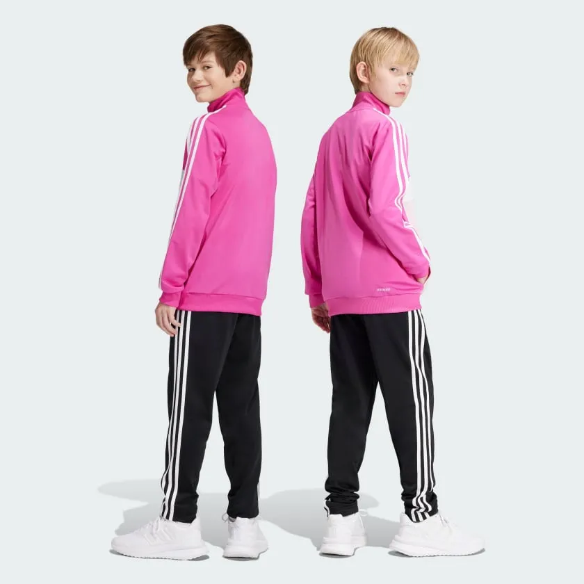 ADIDAS JUNIOR ESSENTIALS TIBERIO TRACKSUIT PINK