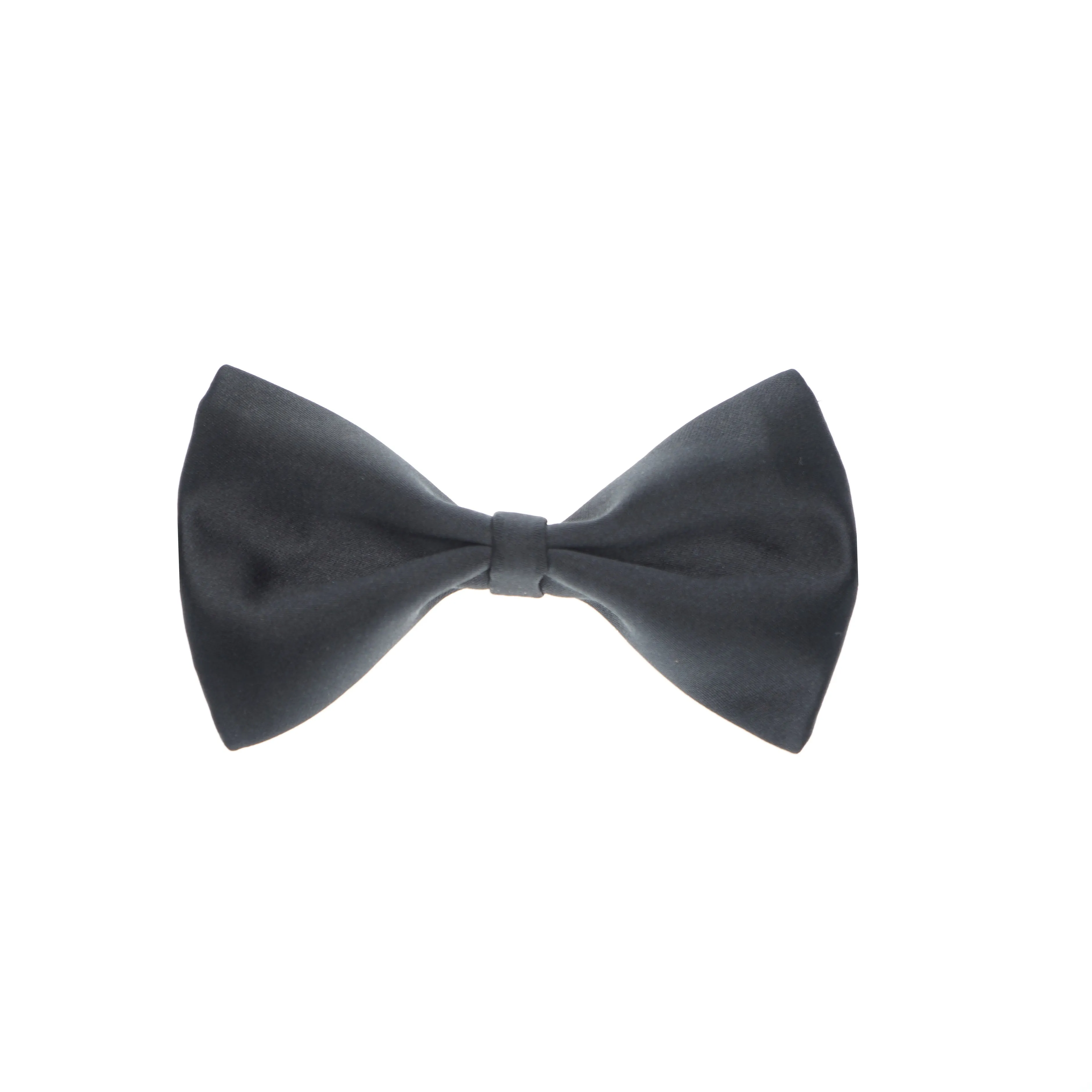 After 8 Black Solid Bowtie