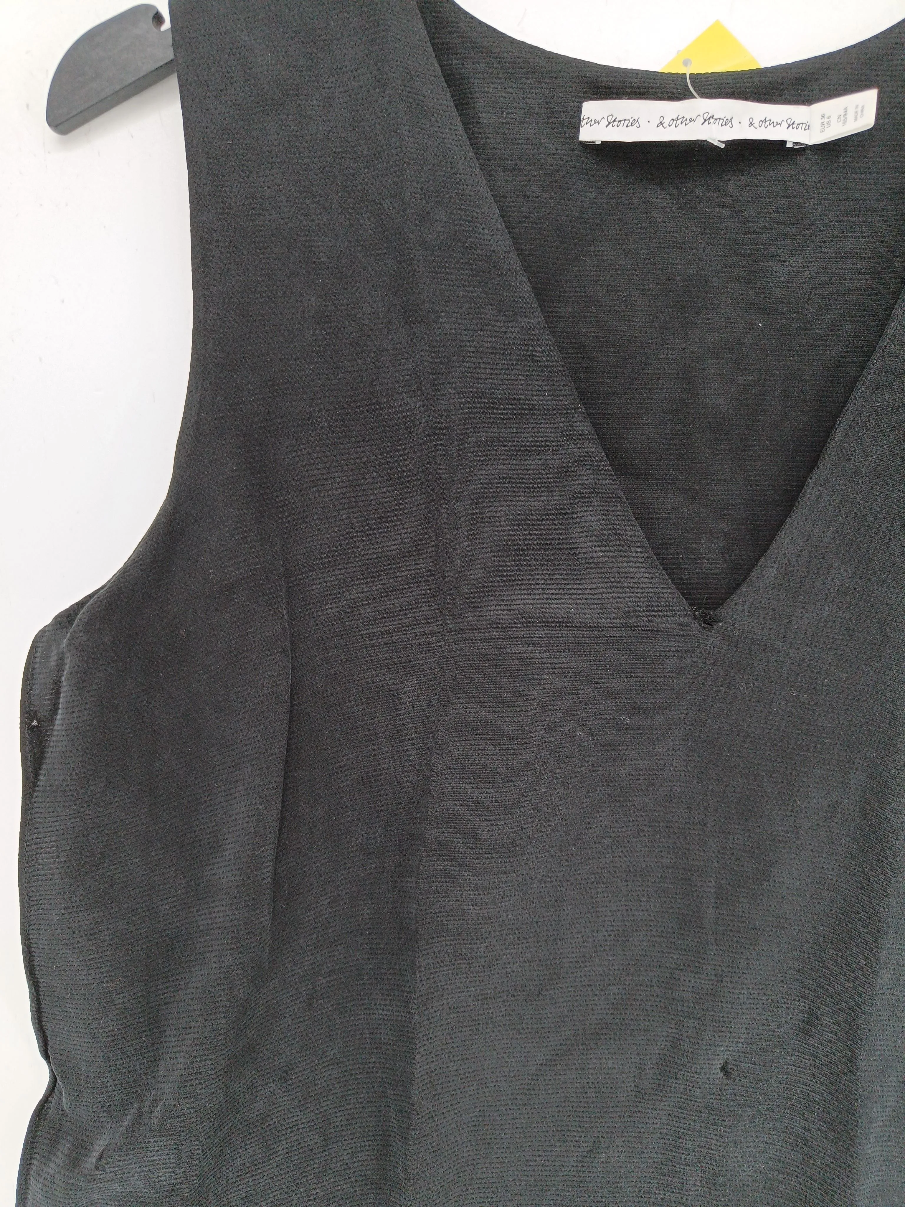 & Other Stories Women's Blouse Black Other with Viscose