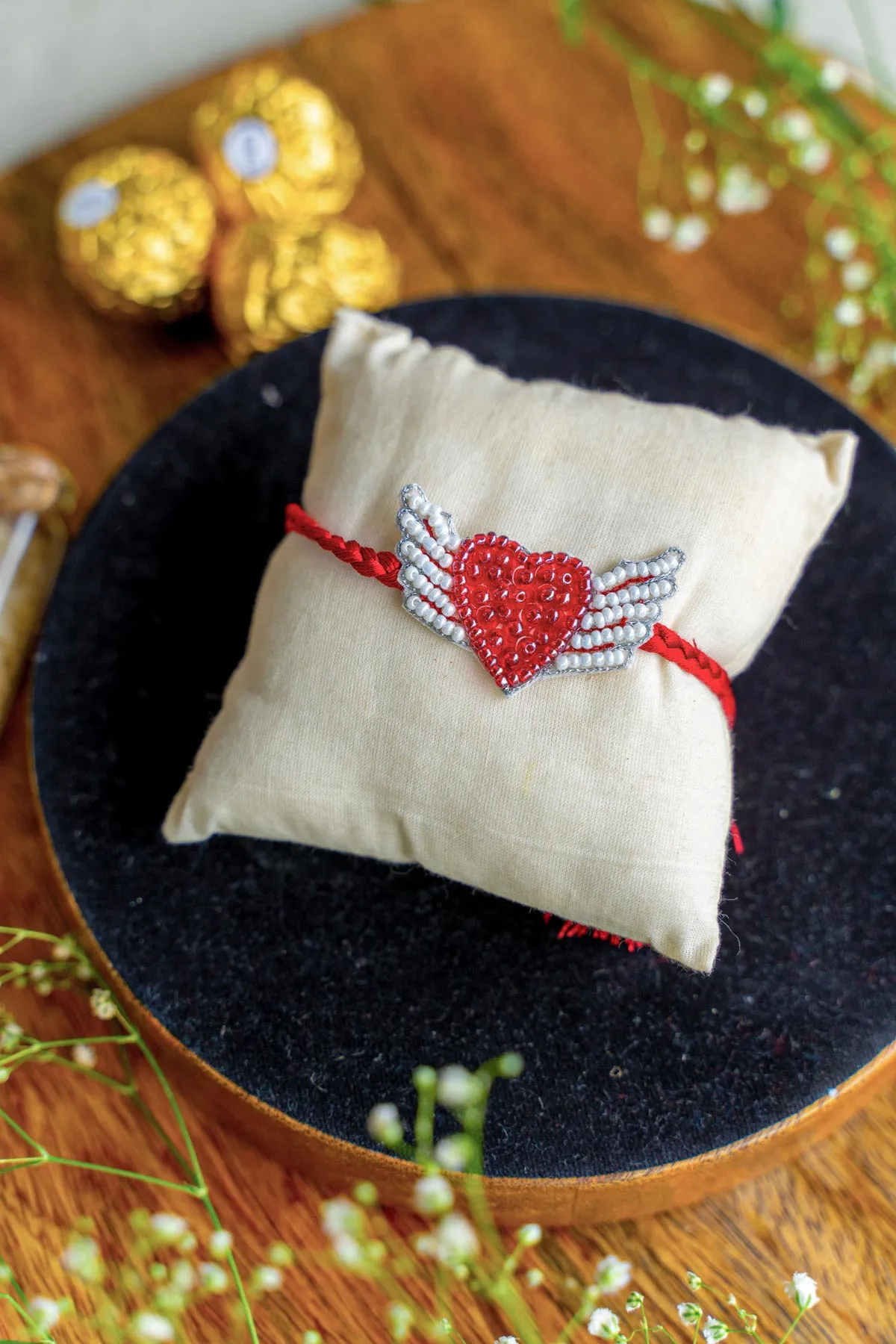 Angel Embroidered Rakhi