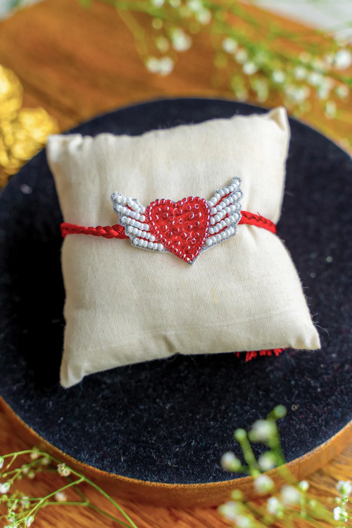 Angel Embroidered Rakhi