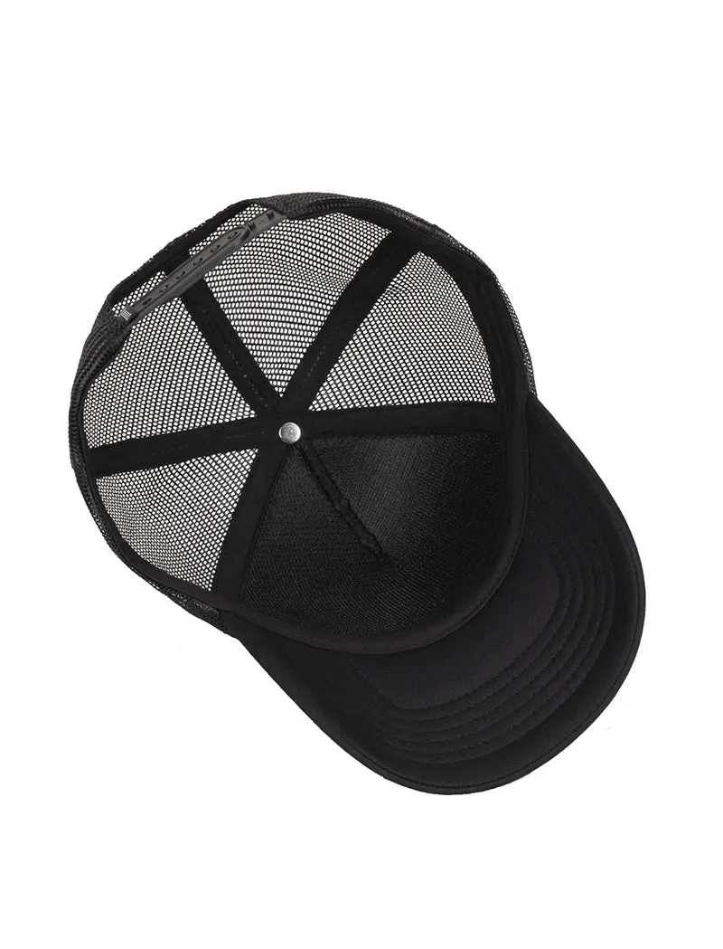 Aries Womens Temple Trucker Cap Black