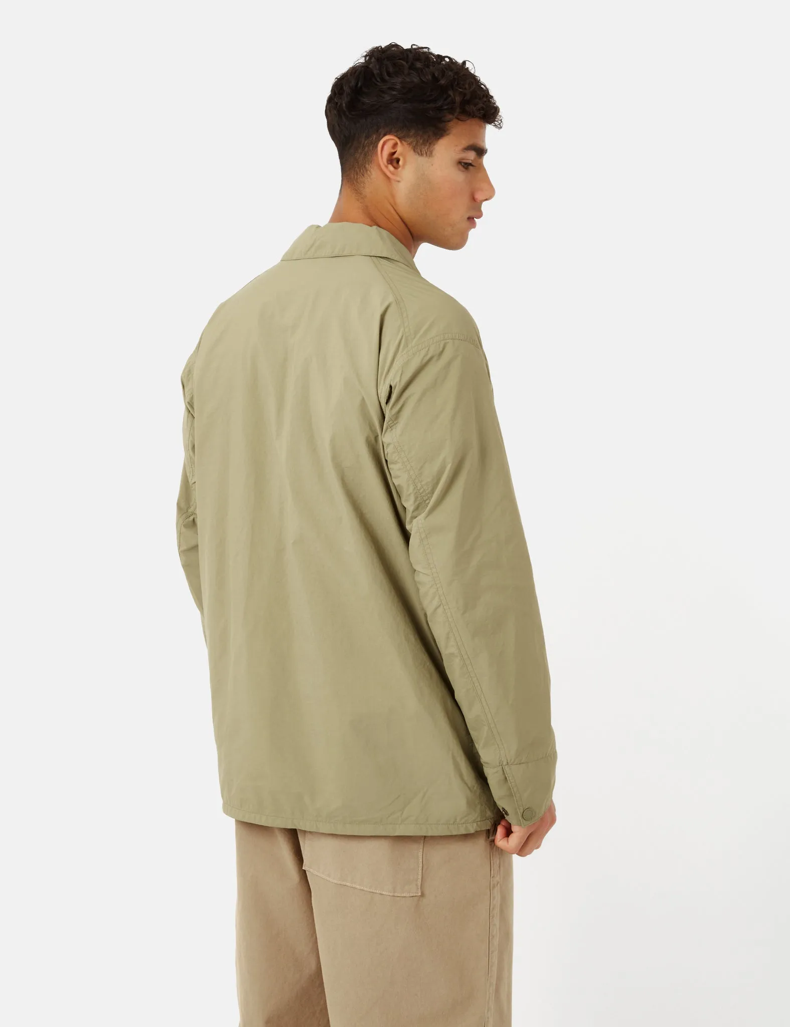 Barbour Kyoto Casual Jacket - Bleached Olive Green