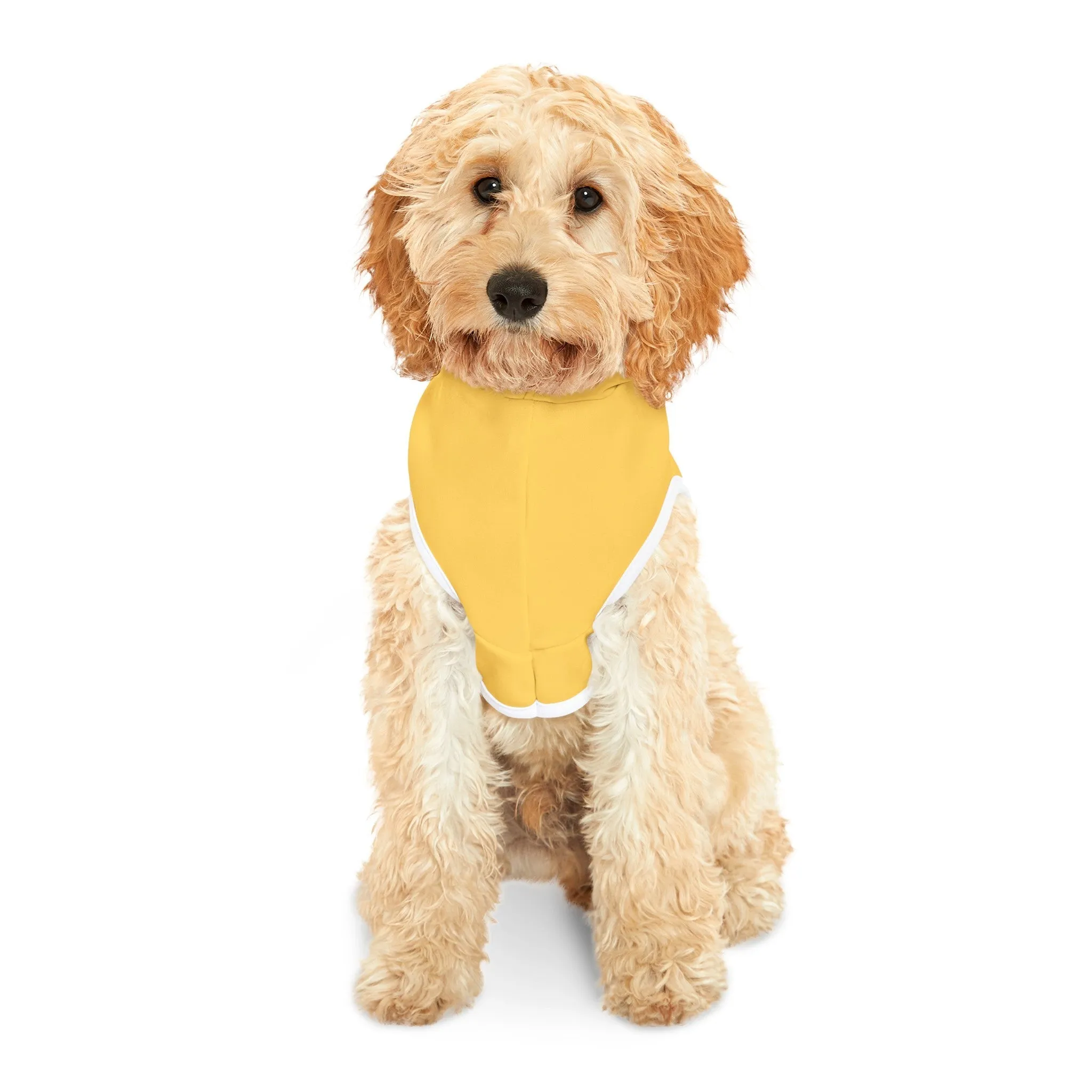 Bark for Bobby Pet Hoodie in Yellow