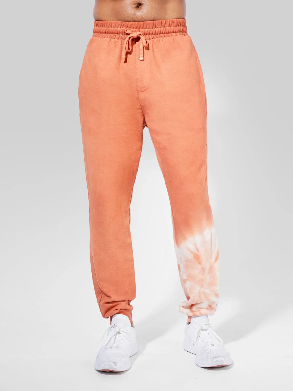 BARRY'S MEN'S RUST TIE DYE PANT