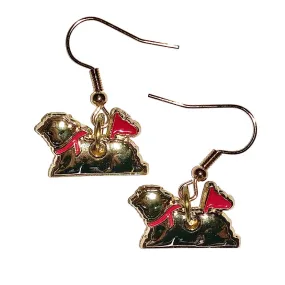 BFLO Butter Lamb Earrings