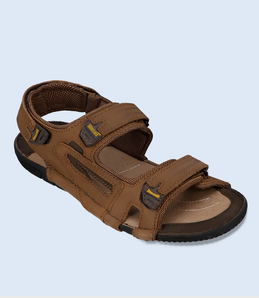 BM4403-BROWN-Men Sandal