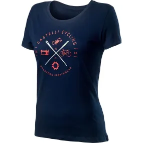 Castelli Women's Sarta Tee - Infinity Blue