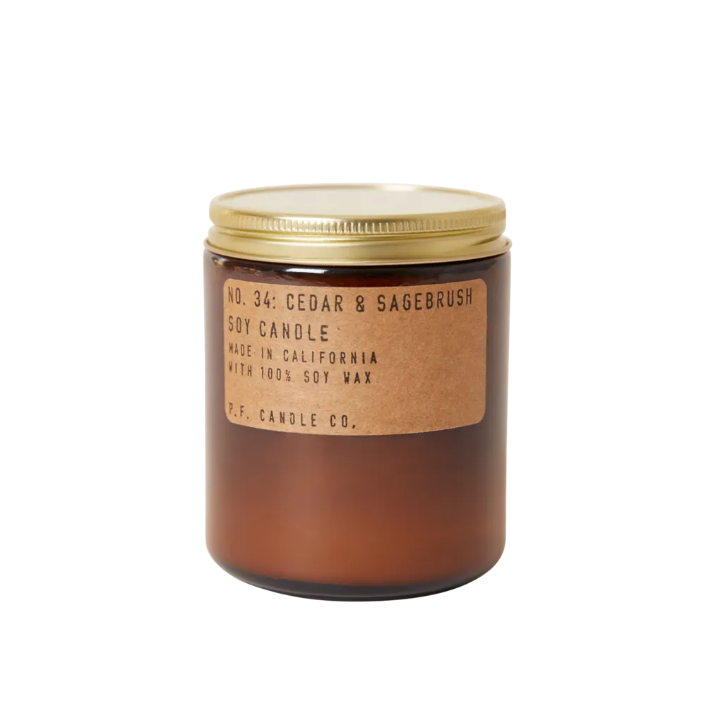 Cedar & Sagebrush Soy Candle