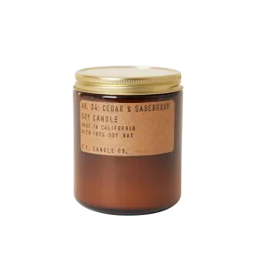 Cedar & Sagebrush Soy Candle