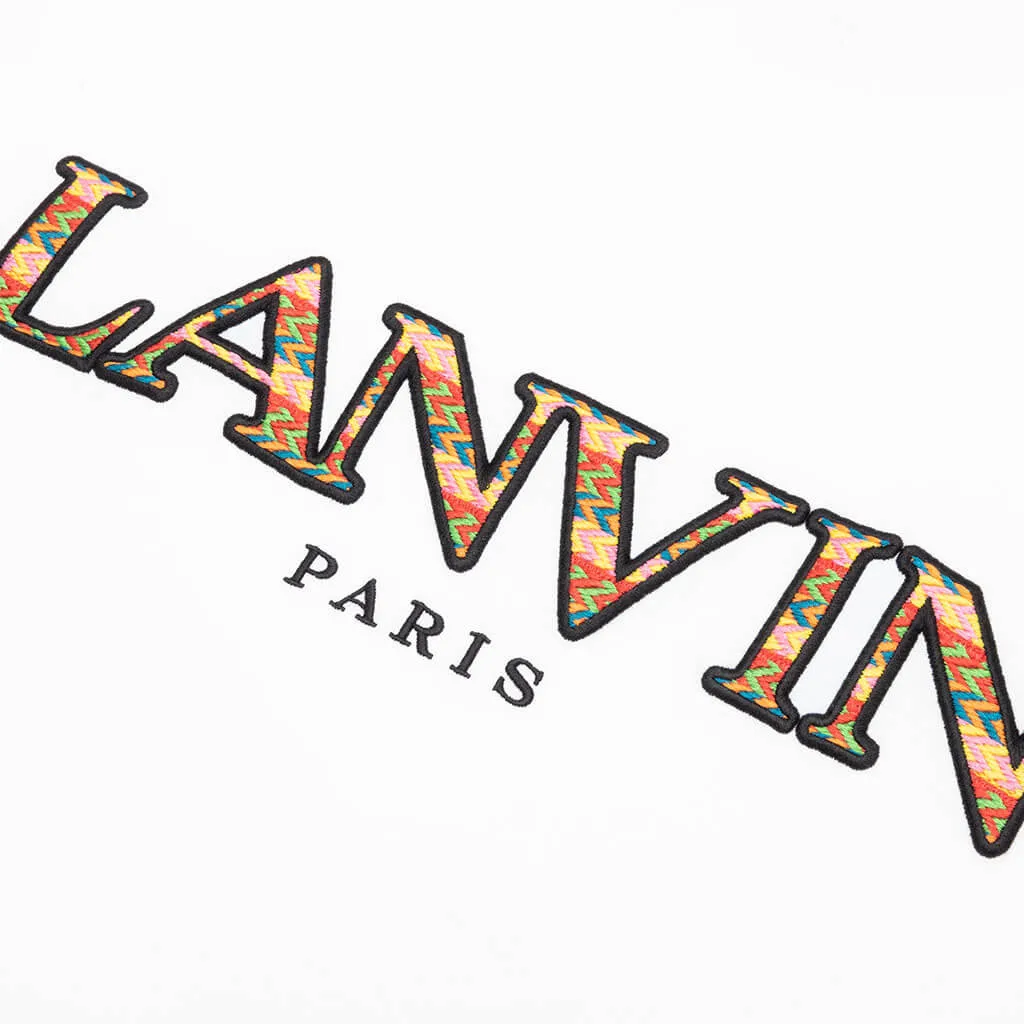 Classic Lanvin Curb Tee - Optic White