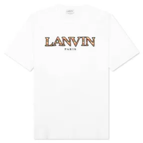 Classic Lanvin Curb Tee - Optic White