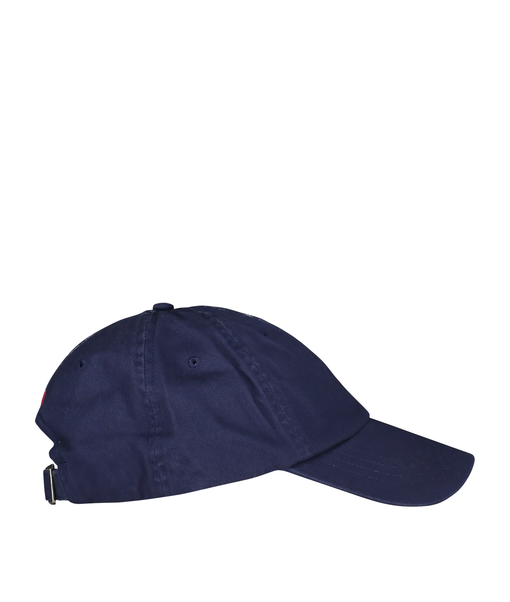 Cotton Chino Baseball Cap - Navy