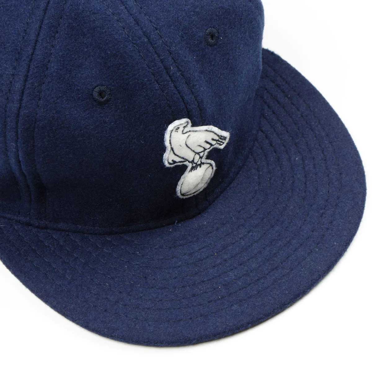 Ebbets - Waterloo White Hawks 1952 Cap (Adjustable Wool) - Navy