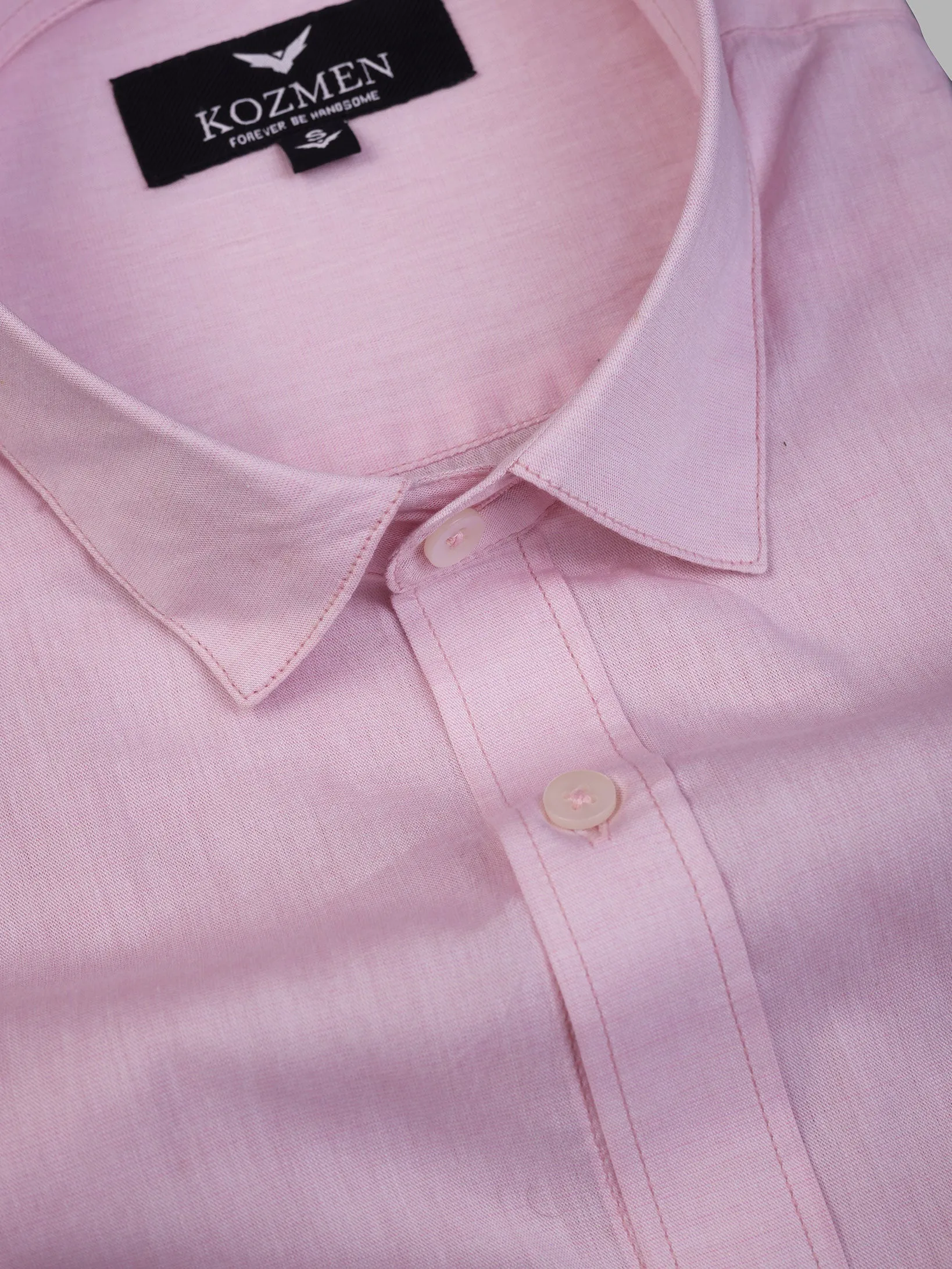 Eton Pink Cotton Shirt