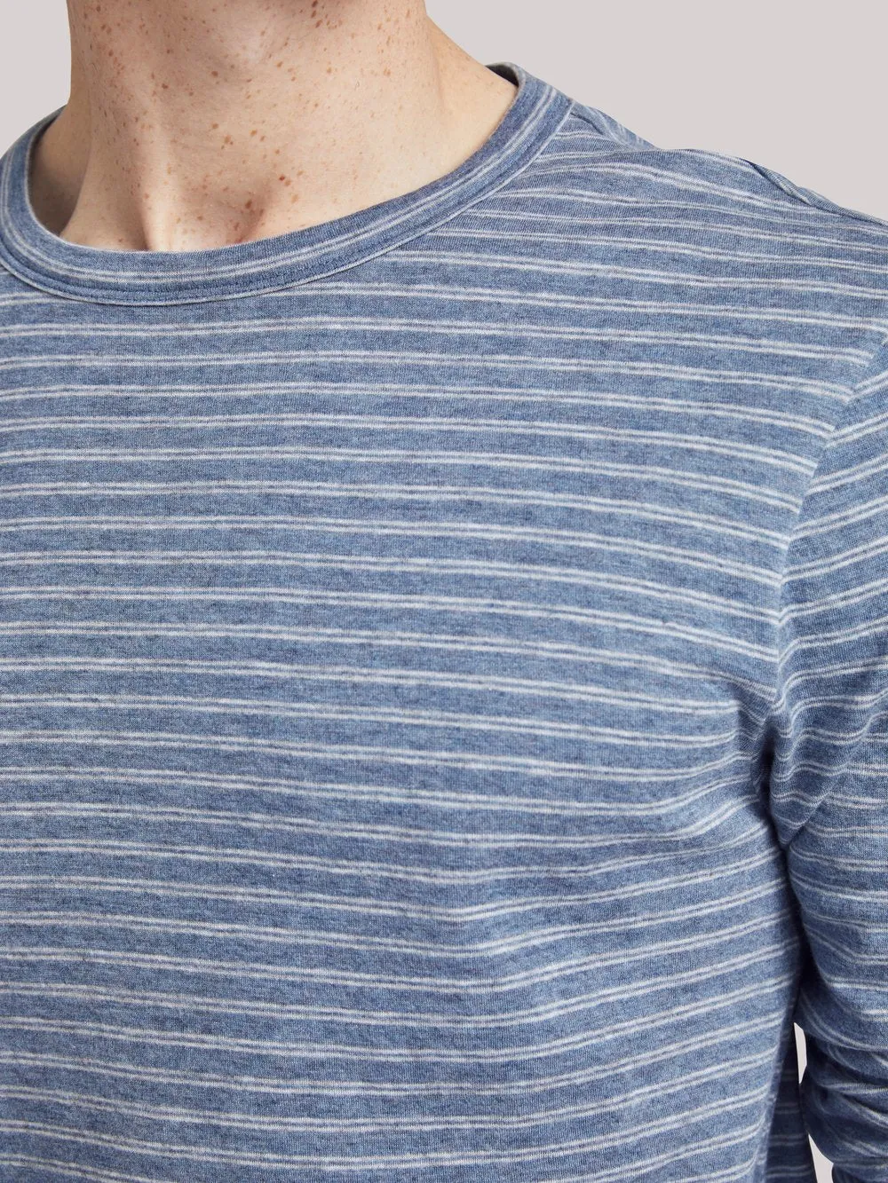 FAHERTY Cloud Long Sleeve Stripe Tee