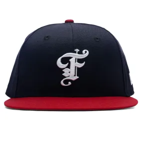 Feature x New Era 59FIFTY Fitted Wool - Navy/Red