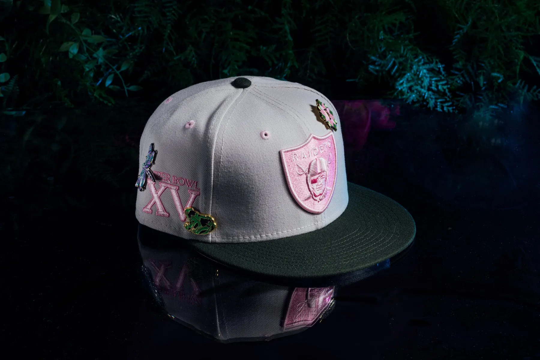 Feature x New Era Lotus 59FIFTY Fitted - Las Vegas Raiders