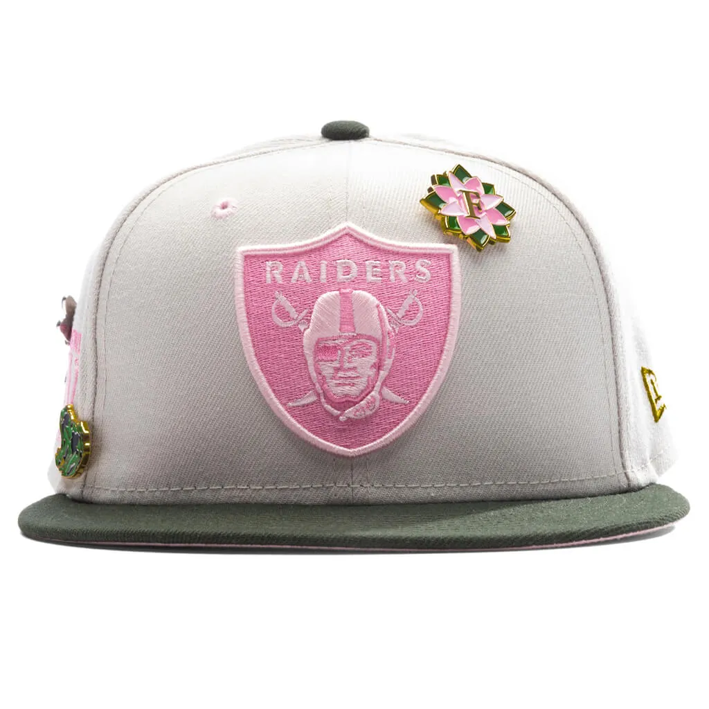 Feature x New Era Lotus 59FIFTY Fitted - Las Vegas Raiders