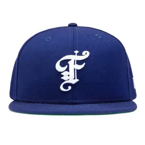 Feature x New Era Old English Fitted Hat - Royal