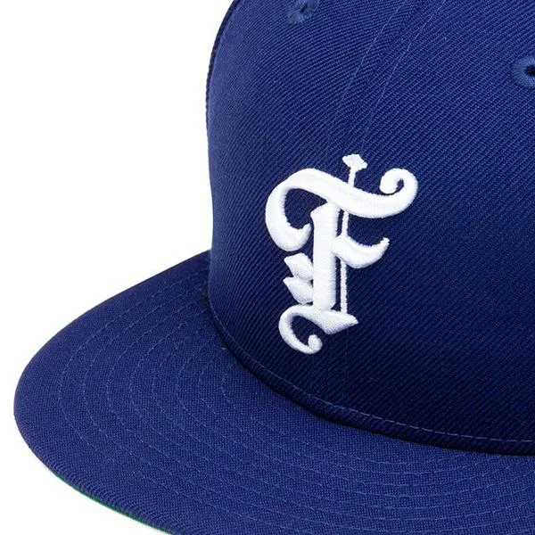 Feature x New Era Old English Fitted Hat - Royal