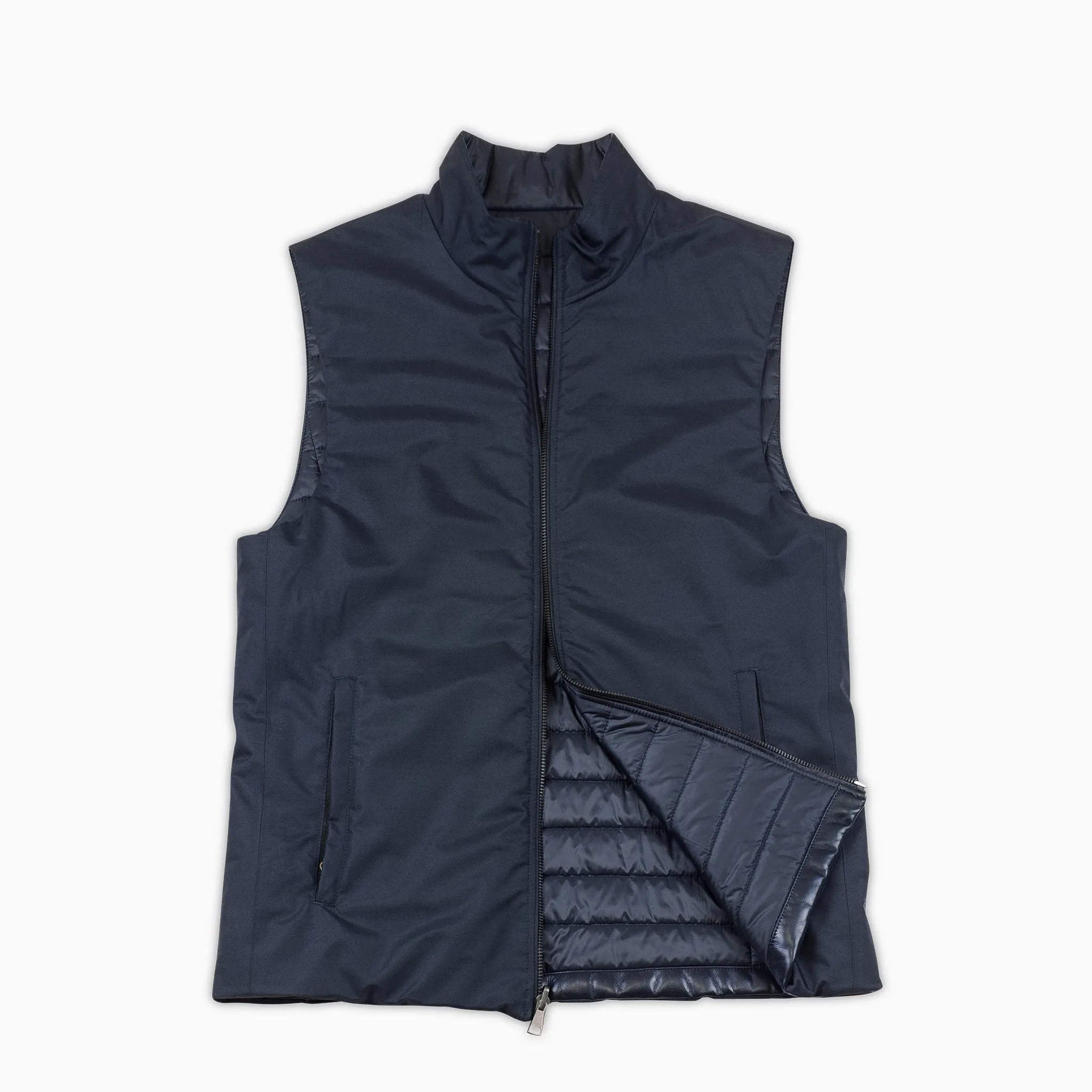 Feli Techno Wool Lam Gilet Reversible (dark blue)