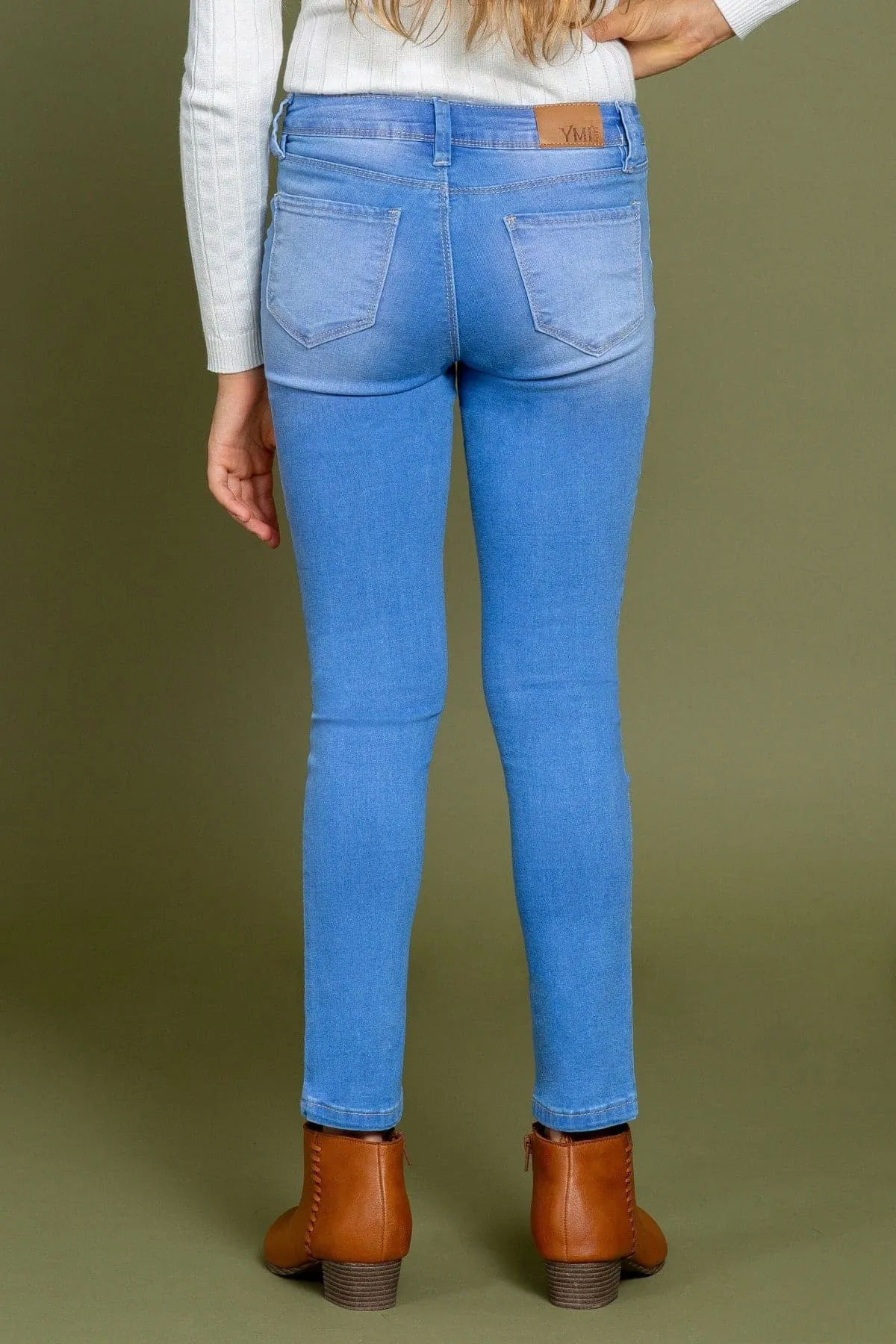 Girls Essential Denim Skinny Jeans