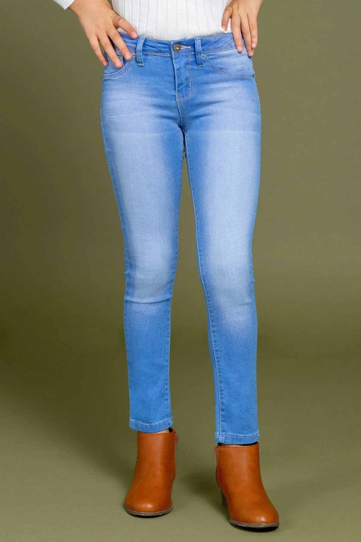 Girls Essential Denim Skinny Jeans