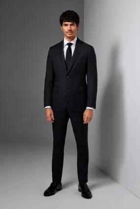 Greyson Suit - Charcoal Birdseye Wool