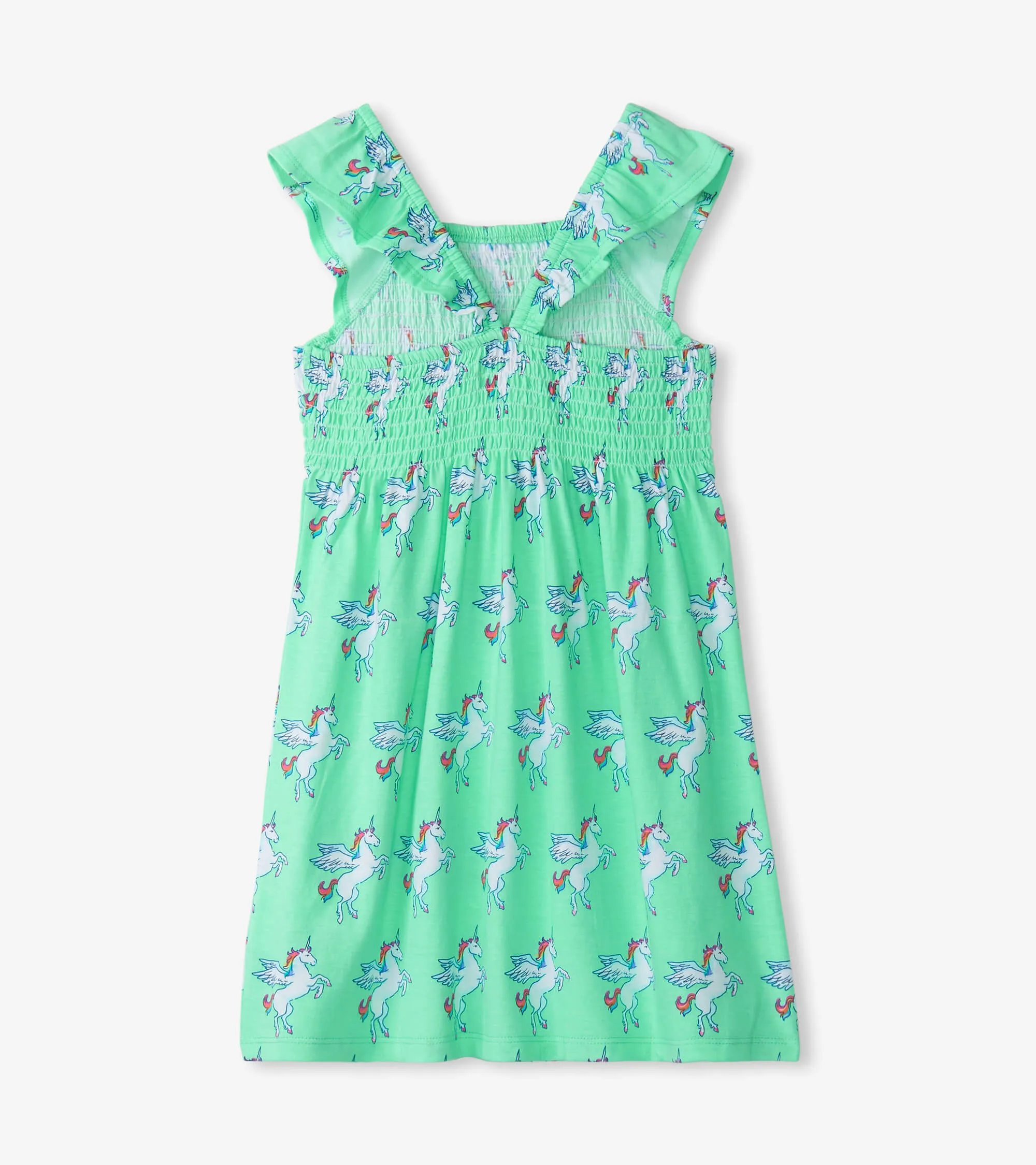 Hatley Rainbow Pegasus Smocked Dress