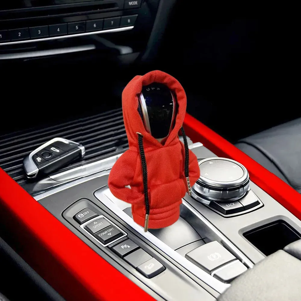 Hoodie Car Gear Shift Cover