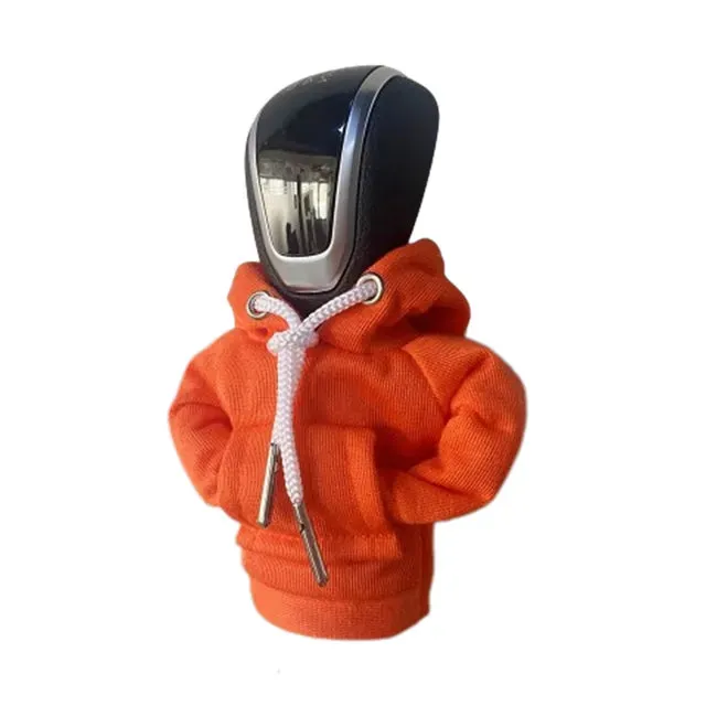 Hoodie Car Gear Shift Cover