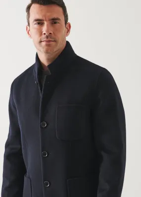 HYBRID WOOL-CASHMERE JACKET