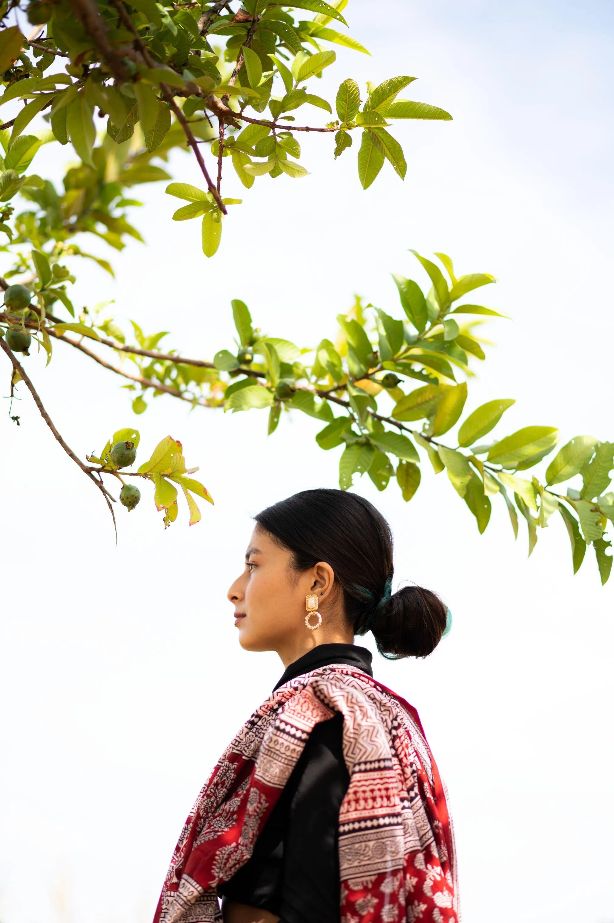 Kaisori Nandana - Maithir Bagh handblockprinted cotton saree