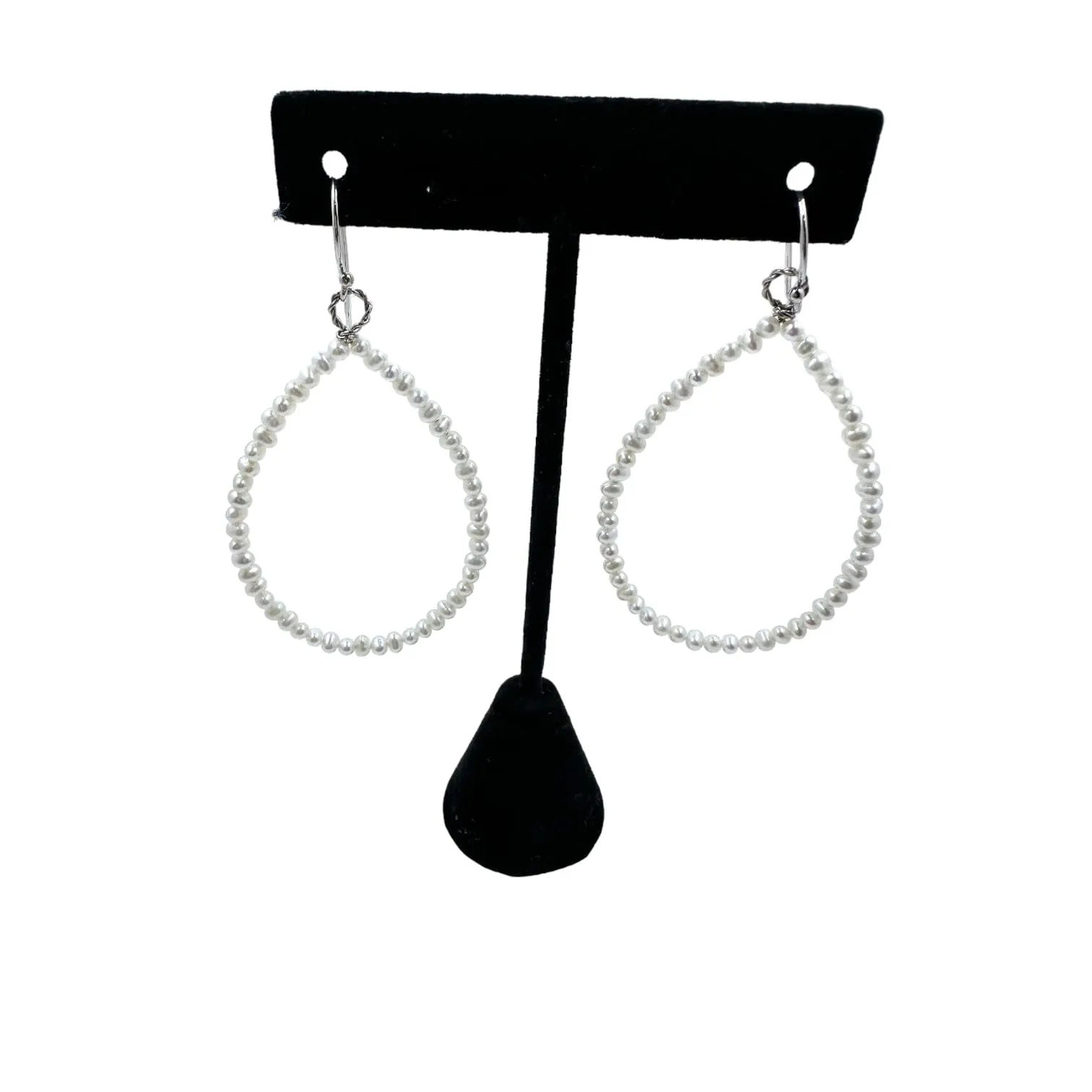 Krista Pearl Tear Drop Earrings