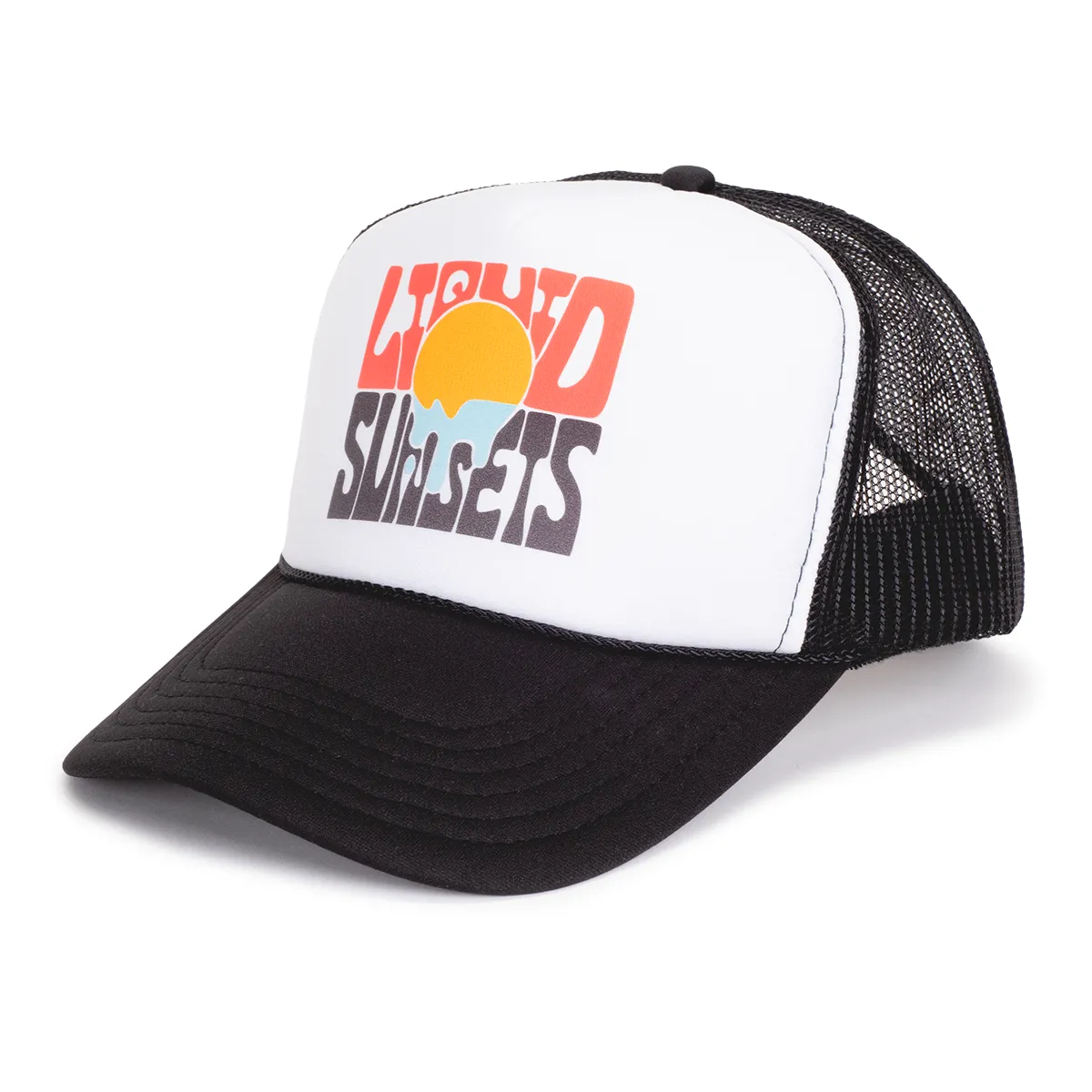 LIQUID SUNSETS TRUCKER HAT