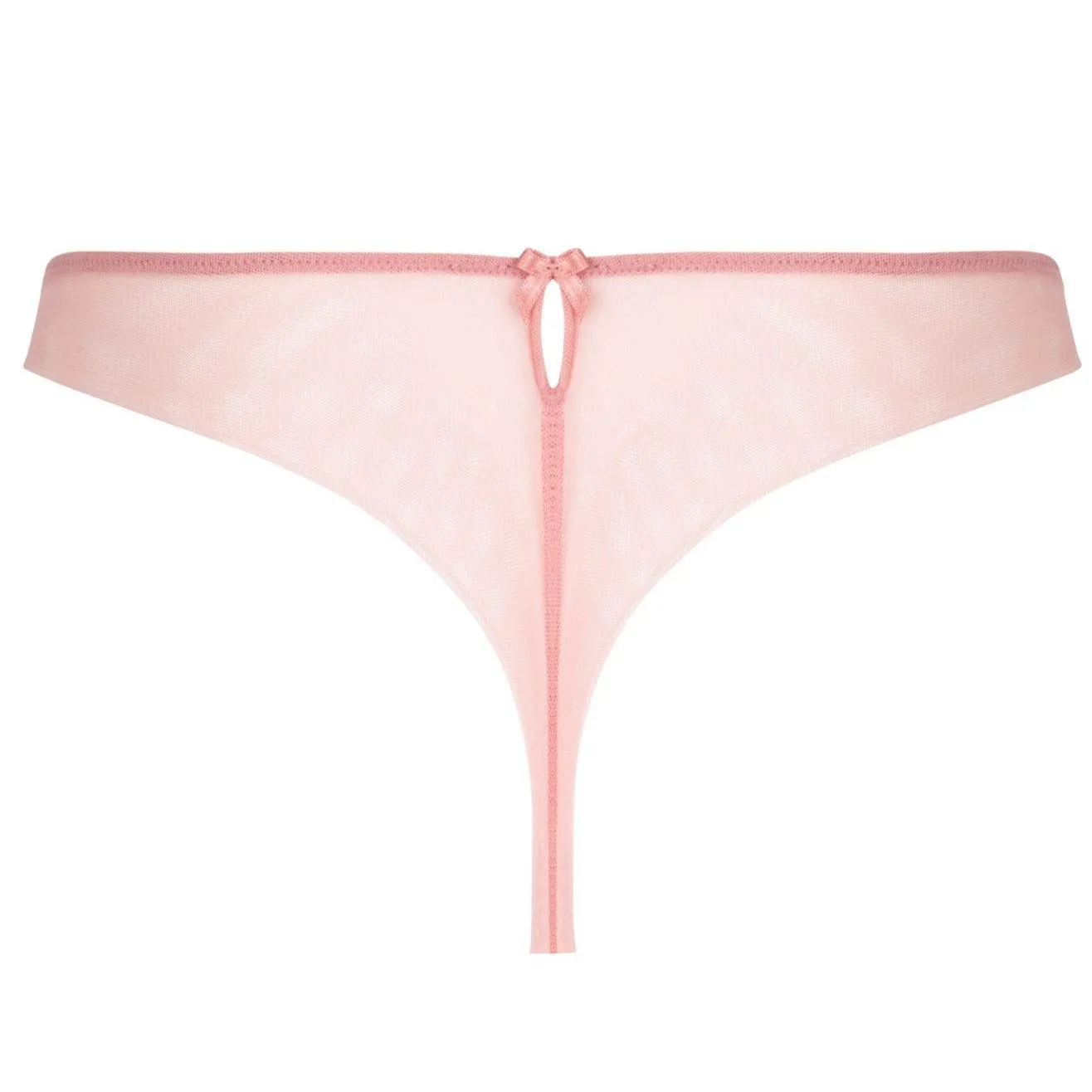 Lise Charmel Splendeur Soie Thong in Rose ACC0080