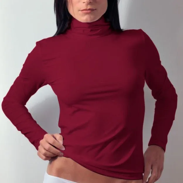 Long Sleeve Turtleneck Layering Top (Discontinued Style)- FINAL SALE