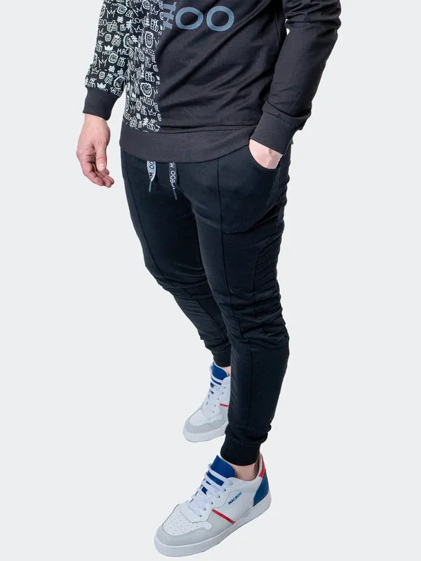 Maceoo Stretch Athletic Wear | Jogger LightSpeed Black