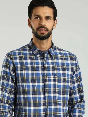 Men Checked Full Sleeve Cotton Shirt