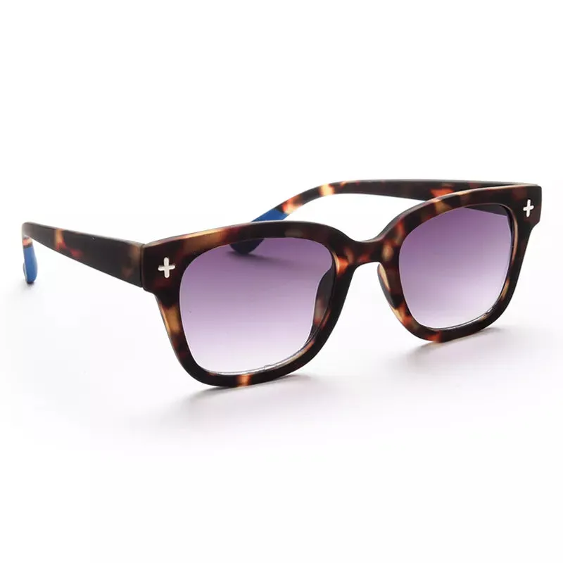 Okkia  - GIOVANNI Unisex Sunglasses - Havana Blue