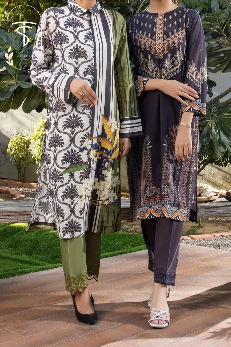 Onyx | 2-Piece | Premium Printed Lawn