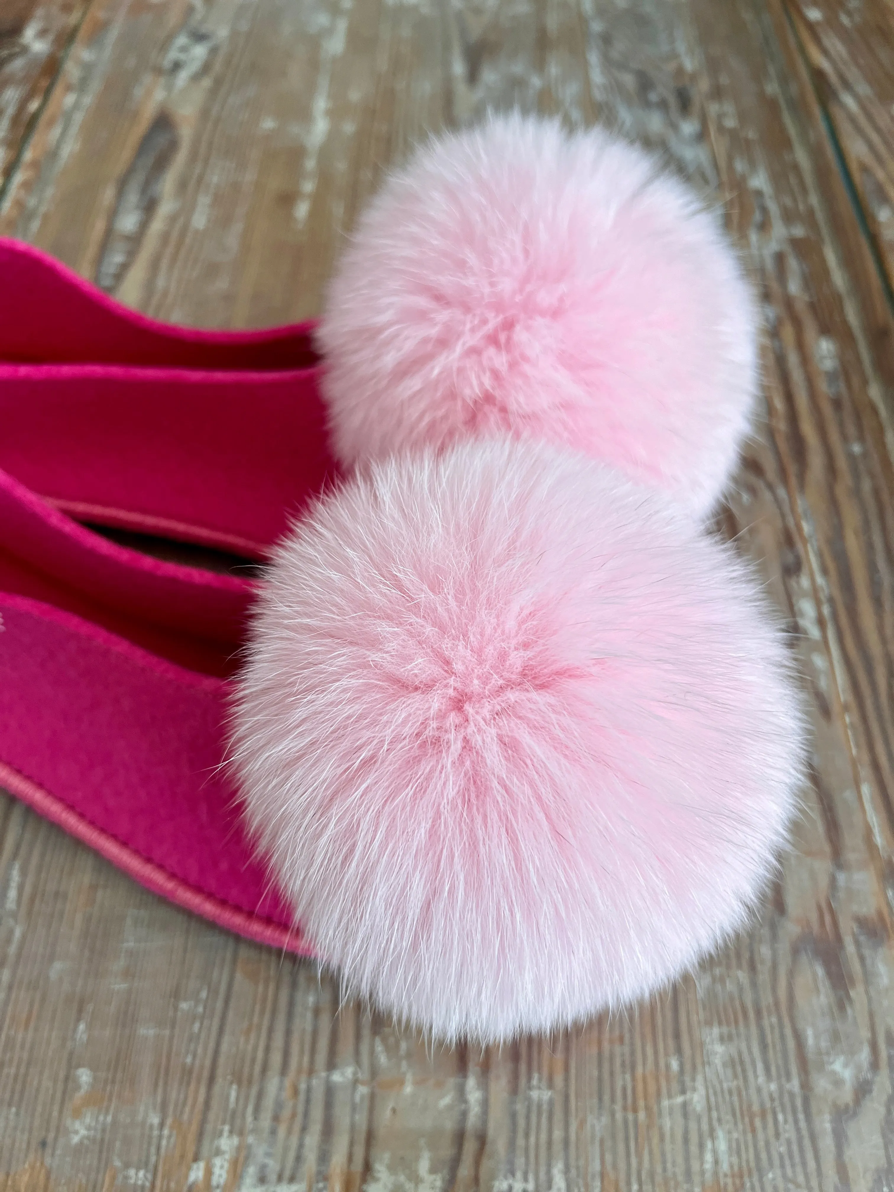 PINK CANDY slippers