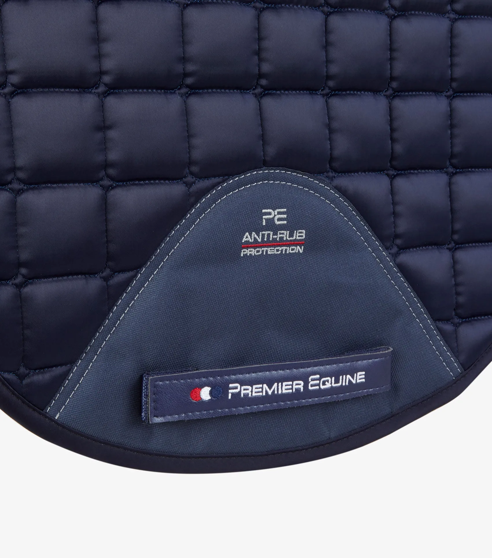 Premier Equine Capella Close Contact Merino Wool Dressage Square Navy/Natural