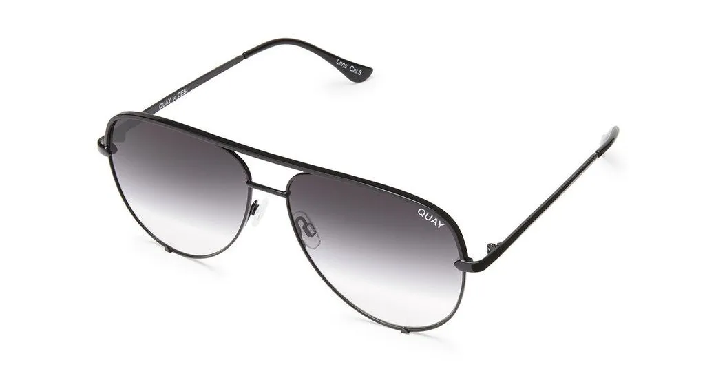 Quay High Key Smoke Fade Sunglasses