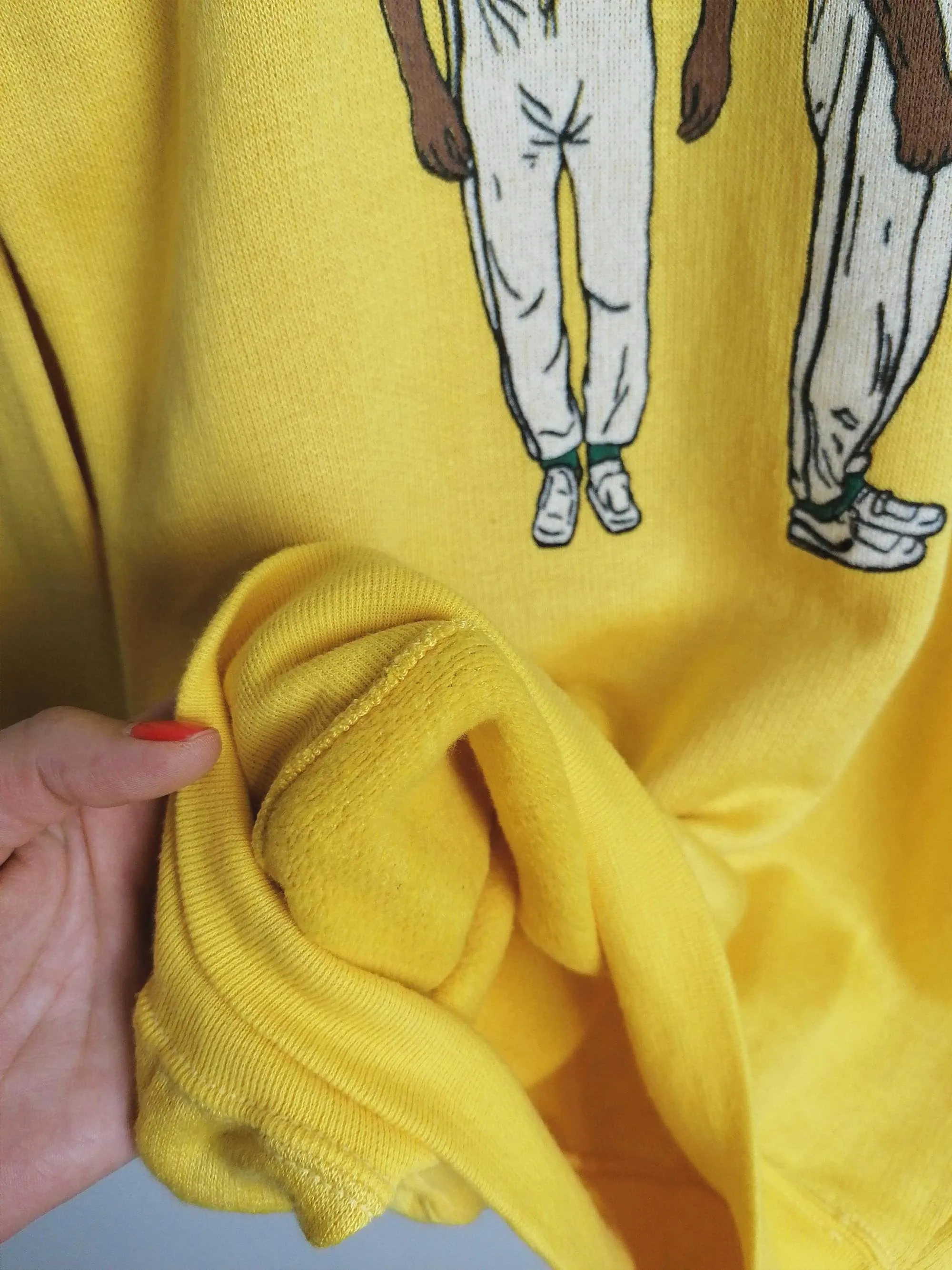 *Rare* 80's IKEA Yellow Sweatshirt - size S-M