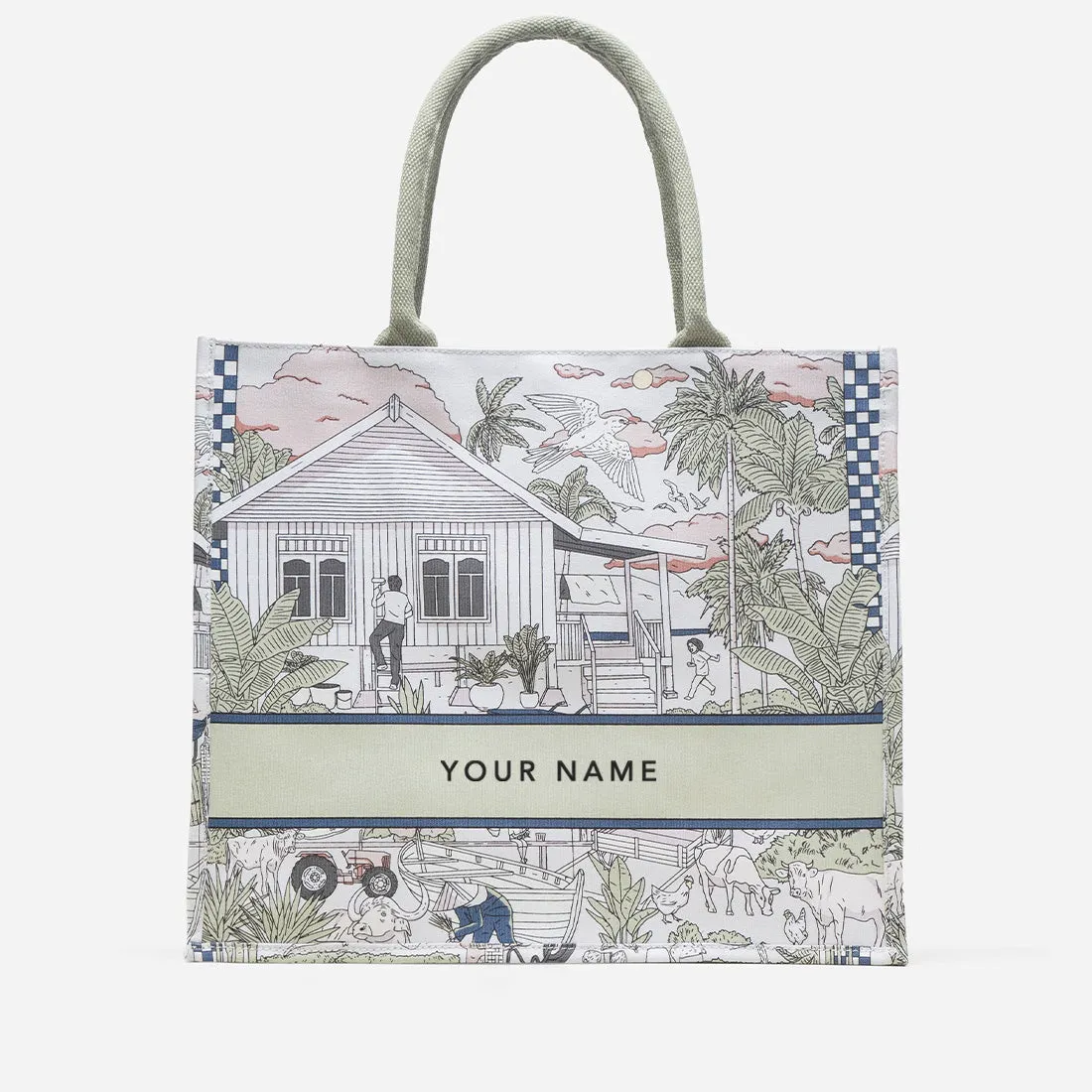 Raya 2024 Jotun X Christy Ng Canvas Tote (Redemption Only)